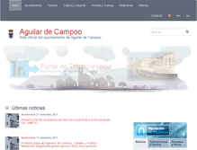 Tablet Screenshot of aguilardecampoo.es